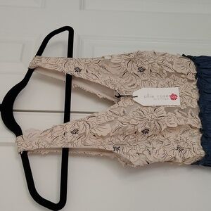 NWT Allie Rose By Orange Sleeveless Dress Size S